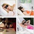 thumbnail image 5 of Antifaz para dormir 3D para hombres y mujeres, antifaz, antifaz nocturno, gafas ajustables para dormir para viajes, 100% Lig, 5 of 5