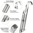 thumbnail image 3 of Tea Infuser Stainless Steel - 2 Pack Tea Steeper hold Loose Leaf, Reusable Metal Tea Diffuser Pipe, Obsterm Tea Filter Defuses, Fine Mesh Stick Holder for Tea Leaves, 3 of 7