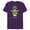 Purple, variant on Star Wars Yoda Quote A Jedi’s Strength Flows from the Force - Short Sleeve Blended T-Shirt for Adults - Customized-Purple