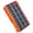 Orange, variant on Oasiva Fishing Tackle Box Lure Organizers Clear Lid Tray Tool Box Lure Storage Box
