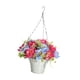 thumbnail image 5 of Flores artificiales colgantes en maceta con cadena para terraza, interior y exterior. Estilo D, 5 of 9