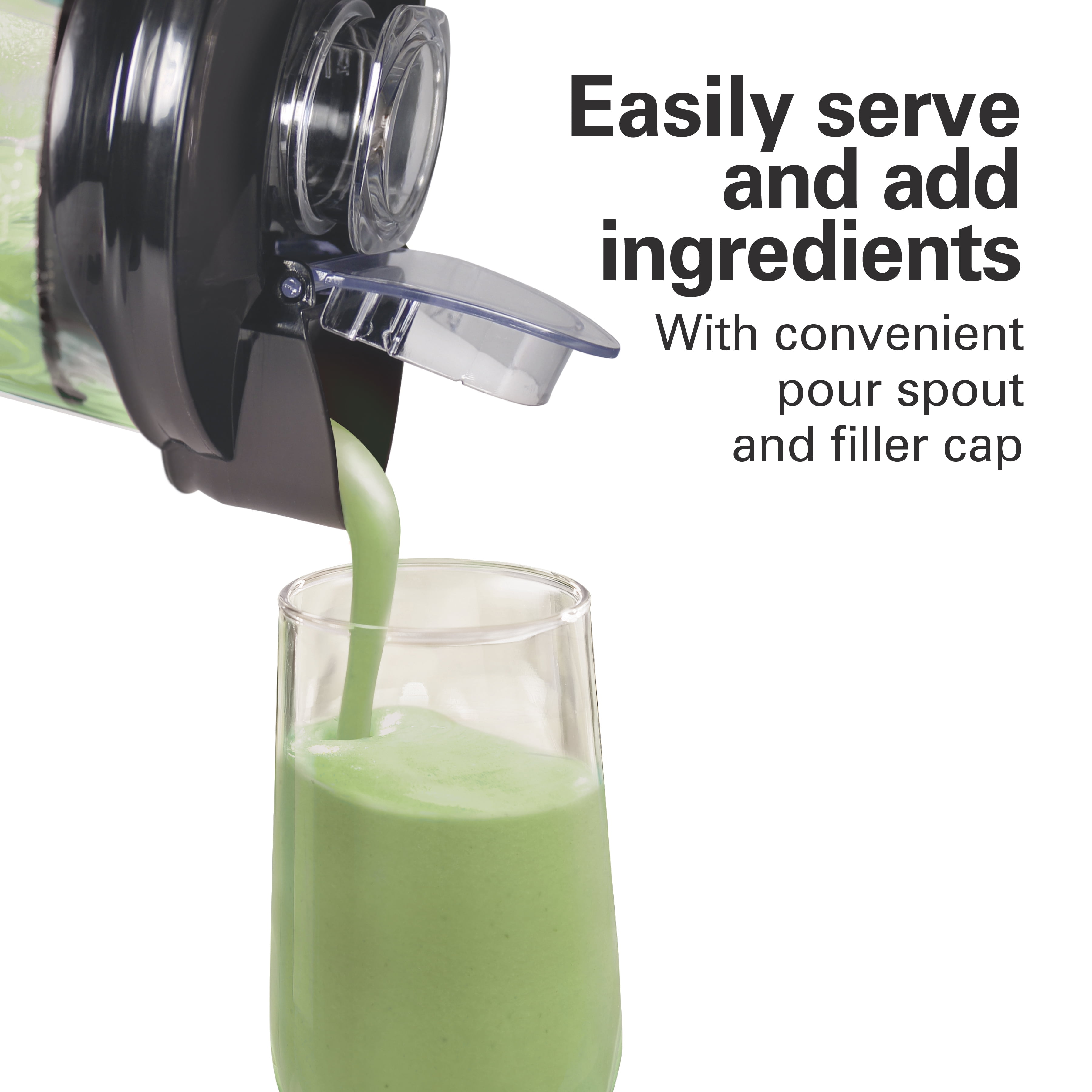 Hamilton Beach Wave Action Blender for Shakes and Smoothies, 48 oz. capacity, Glass Jar, Red, 53519