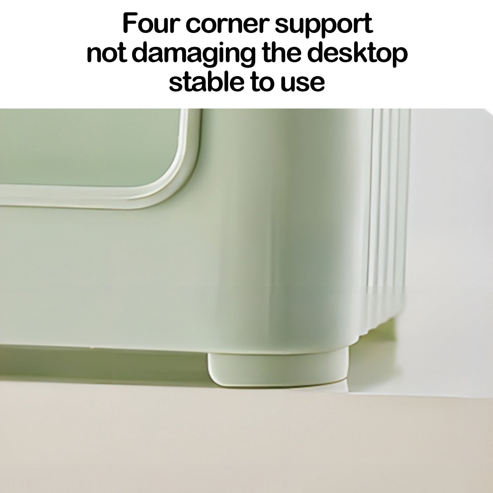 Lunxisen 1 Pcs Egg Storage Container Organizer Rack for Refrigerator Door Kitchen Space Saving Food Preservation Box