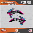 thumbnail image 2 of Kalair GFX Graphics Kit for Ktm SX85 SX105 (2013-2014) Rugged Series, 2 of 5