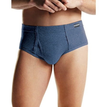 Hanes Men's TAGLESS® No Ride Up Briefs with ComfortSoft® Waistband 6-Pack - (Best Mens Underwear No Ride Up)