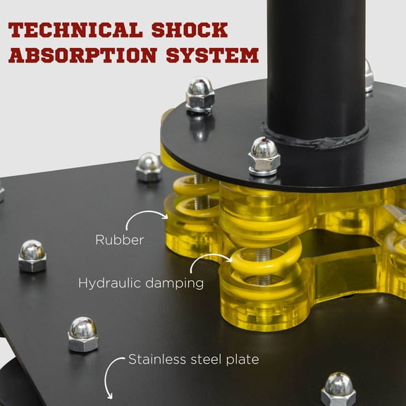 Exercise Equipment Soozier 4'7"-6'8" Boxing Bag Stand with Speed Bag and Reaction Bar Challenge, Reflex Bag Boxing Training Equipment with Suction Cups and Shock-absorbing System, Red,Workout Equipme