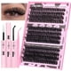 thumbnail image 1 of Kit de extensión de pestañas Yawamica Fluffier, volumen grueso, 240 unidades, 1 of 7