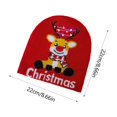 thumbnail image 3 of Ganfancp Nuevo Sombrero de Navidad con Luz Fabricante Directamente Suministros Sombreros de Punto para Fiestas En El Otoño de La Hoja y El Invierno Populares Sombreros de Lana para Hombres y Mujeres, 3 of 6