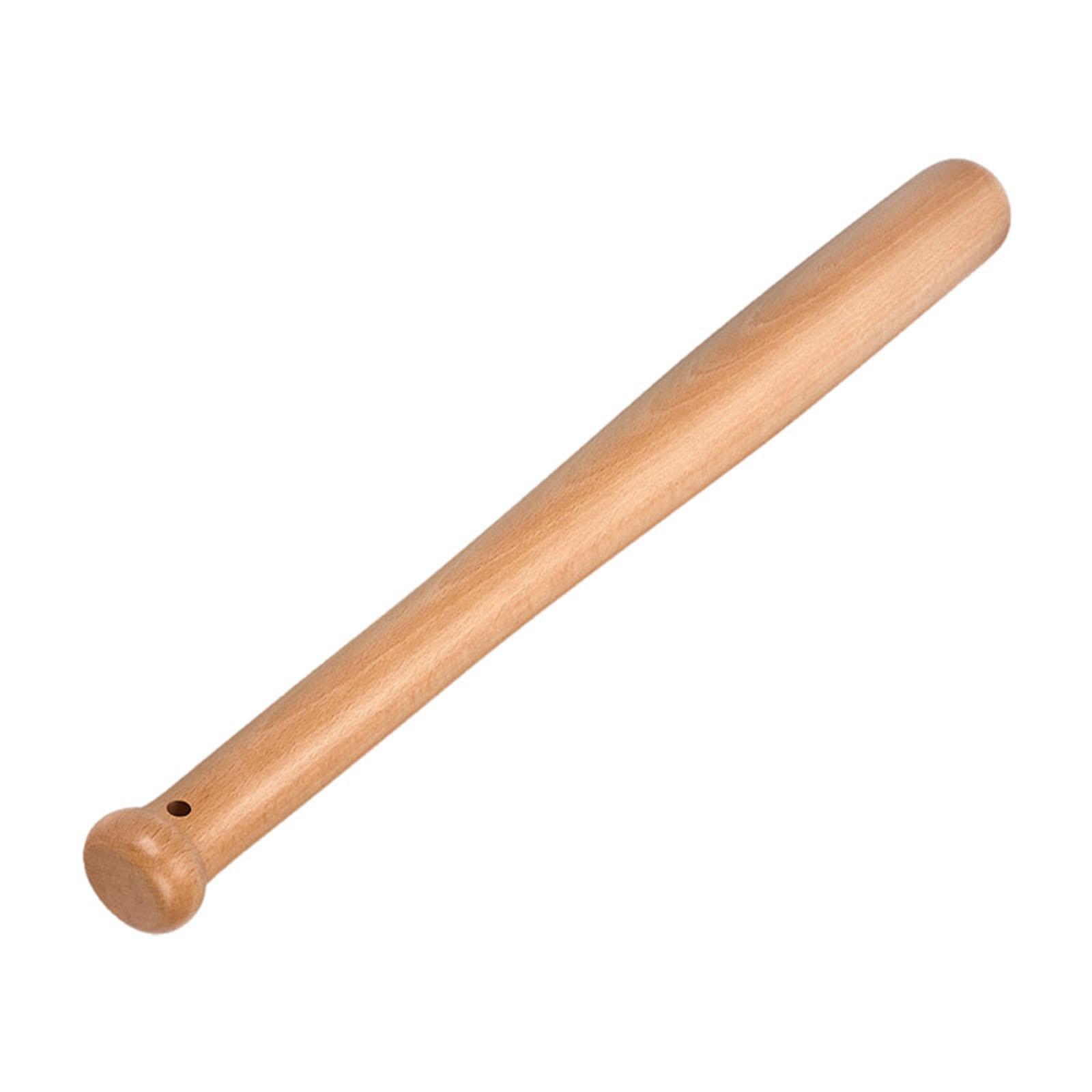 Wooden Knock Fish Stick Fishing Device Portable Gear Durable Construction Ideal Gift for Family Friends Who Love Fishing