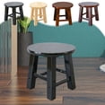 thumbnail image 1 of Sentmoon Small Stool Foot Stools Small Dwarf Stool Solid Wood Small Stool Oaken Small Round Stool Solid Wood Stool Small S Quare Stool Household Laundry Stool Shoe Changing Stool Chair, 1 of 9
