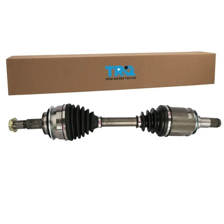 TRQ New Front CV Axle Shaft Assembly for Toyota 4Runner FJ Cruiser Lexus GX CSA82161 Fits select: 2016-2022 TOYOTA TACOMA  2013 TOYOTA TACOMA DOUBLE CAB