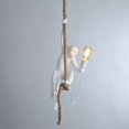 thumbnail image 2 of Suspension singe "Monkey Ximpa" | Blanc Kuyhfg Bienvenido a Kuyhfg, 2 of 4