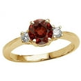 thumbnail image 2 of Tommaso Design� Genuine Garnet Engagement Ring, 2 of 9