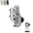 Gray, variant on Adaptive Bicycle/Motorcycle Bottle Holder (2 Gray) – 360° Rotatable with Automatic Clamping, Fits 2''-3'' Cups