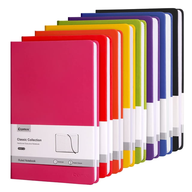 Cuadernos Journal Comix, paquete de 8, 240 páginas, A5, 8 colores