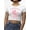 White, variant on Pro Rights Women's Rodeo Tee Crop Tee Women's
