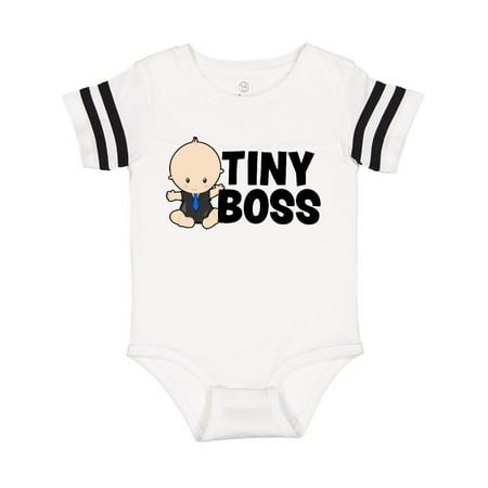 

Inktastic Tiny Boss with Baby in Suit Gift Baby Boy or Baby Girl Bodysuit