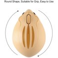thumbnail image 5 of SHARE SUNSHINE Cute Hamster Shape Wireless Silent Mouse Portable Optical Mice(Yellow), 5 of 6