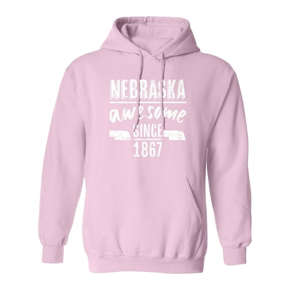 Inktastic Nebraska Awesome Since 1867 Adult Hoodie Sweatshirt