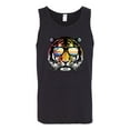 thumbnail image 2 of Funny Neon Summer California Beach Tiger | Mens Animal Lover Graphic Tank Top, Black, Small, 2 of 4