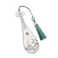thumbnail image 4 of Chinese Bookmark Metal Musical Instrument Bookmark for Readers Writer Office Lute 11.8cmx2.5cm, 4 of 8