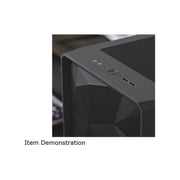 Fractal Design Meshify 2 Computer Case - Tower - Black - Steel, Tempered Glass - 8 x Bay - 0 - EATX, ATX, Micro ATX, Mini ITX Motherboard Supported - 9 x Fan(s) Supported - 0 x External 5.25 Bay -...