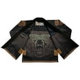 thumbnail image 2 of Raven Fightwear Men's Berserker Jiu Jitsu Gi BJJ Uniform Black, 2 of 6