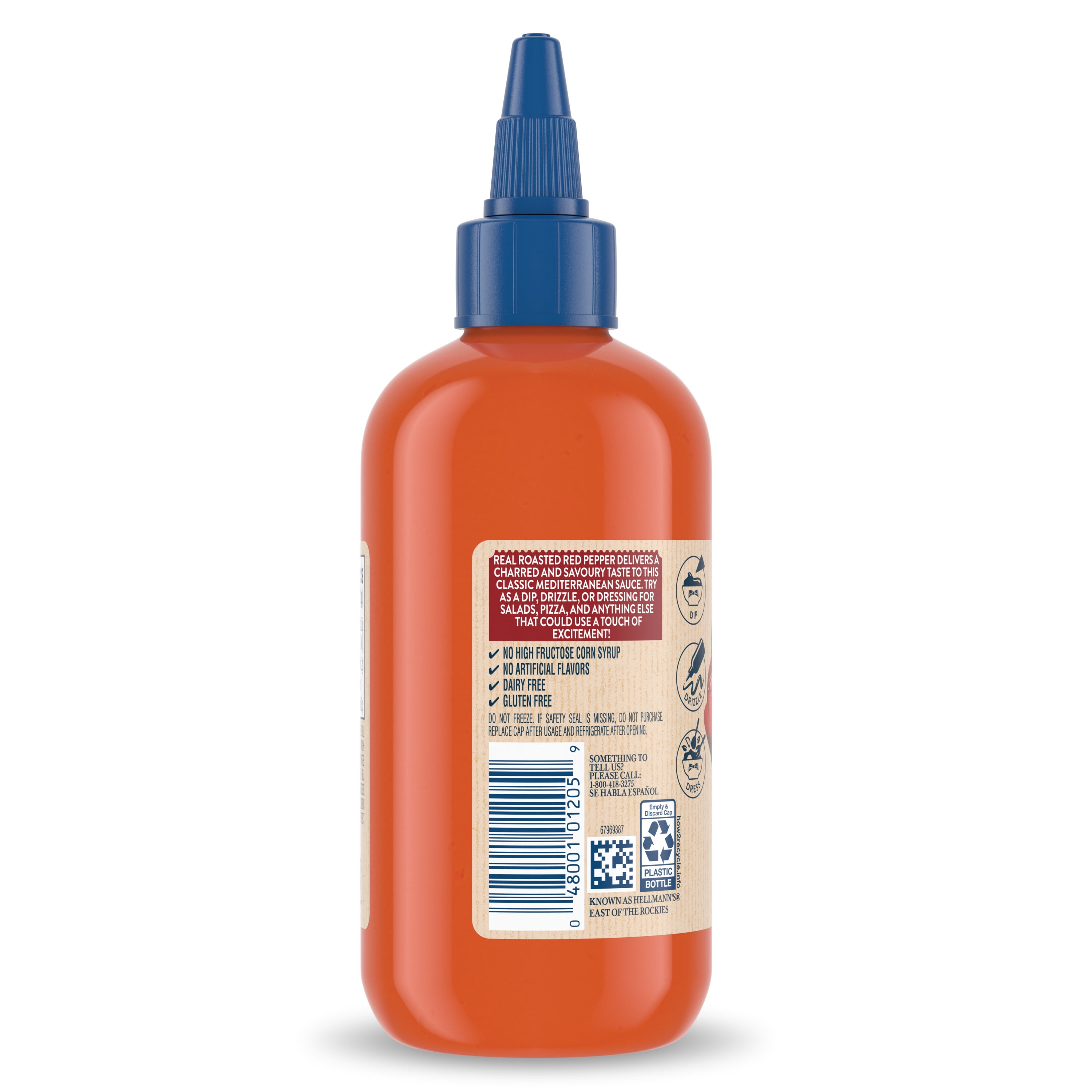 Best Foods Roasted Red Pepper Sauce 9 oz