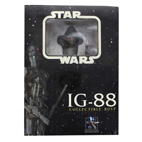 Busto coleccionable Gentle Giant Star Wars IG-88 de resina de 18 cm