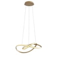 thumbnail image 5 of Aiwen Unique Geometric Pendant Light Modern Illumination Hanging LED Lamp Fixture Gold, 5 of 7