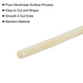 thumbnail image 4 of Uxcell 50 Pcs Wooden Dowel Rods Round Dowel Rod 0.12" x 16", 4 of 7