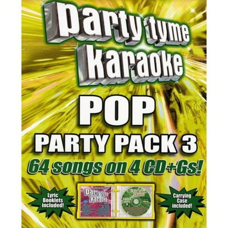 Party Tyme Karaoke: Pop Party Pack 3 (4 Disc Box Set)