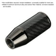 thumbnail image 4 of Aleación de aluminio fibra de carbono Coche Auto Palanca de Cambio de Margas Perilla Cabezal de Cambio Conveniente en Uso Aspecto Duradero Exquisito Sensació Al Tacto, 4 of 7