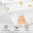thumbnail image 5 of Yayeee 100% Cotton Hand Towels for Bathroom 16" x 28" Soft Absorbent Kitchen Towel, White Seahorse, 5 of 7