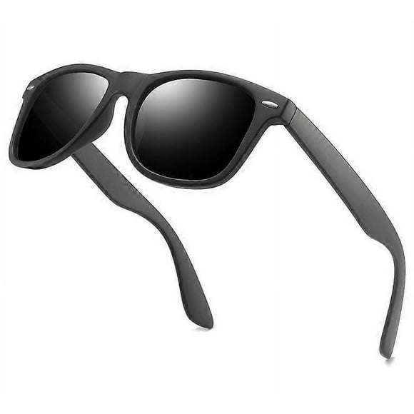 Polarized Sunglasses for Men Women Classic Anti-UV Driving Glasses 80s Retro Design Sunglasses