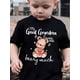 thumbnail image 1 of Camiseta de manga corta de verano para niño de MILKYSHIP: "Mi bisabuela me quiere mucho", con un adorable gráfico de oso, de algodón negro, informal, de cuello redondo, para niños pequeños, ropa de, 1 of 6
