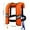 B, variant on Manual Inflatable Life Jacket Vest for Adults Fishing Boating Water Sports Safety Equipment - High Visibility Comfort Wear(A)