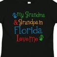 thumbnail image 4 of Inktastic Florida Grandma Grandpa Loves Me Boys or Girls Toddler T-Shirt, 4 of 5