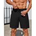 thumbnail image 6 of Pinspark Men's Athletic Running Shorts 7" Mesh Quick Dry Workout Shorts with Zipper Pockets Lightweight Gym Shorts, 6 of 8