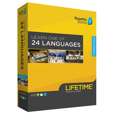 Rosetta Stone: Learn a Language with Lifetime (Rosetta Stone Best Price)