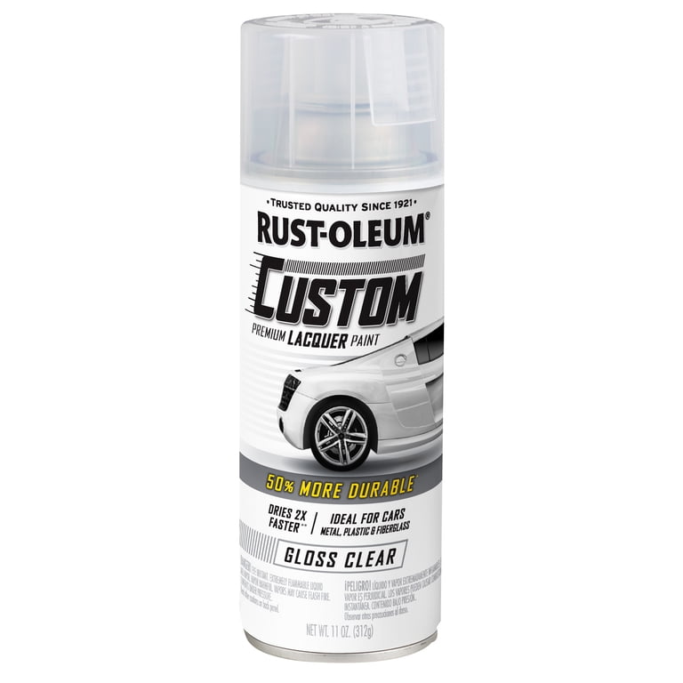 Rust-Oleum Automotive Custom Lacquer Gloss Spray Paint, 11 oz photo 1