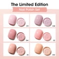 thumbnail image 2 of Set de esmaltes de uñas GELLEN Nude Quick Dry Natural, 6 colores, 2 of 6