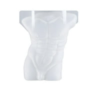 Dido Human Body Mold DIY Crystal Epoxy Resin Candle Mould Body Silicone Mold Handicraft Tool, Male, Type 5