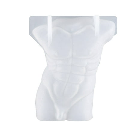 Dido Human Body Mold DIY Crystal Epoxy Resin Candle Mould Body Silicone Mold Handicraft Tool, Male, Type 5