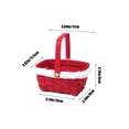 thumbnail image 3 of Christmas Gift Basket with Candy & Snacks - Festive Wooden Box for Family & Friends, 3 of 7