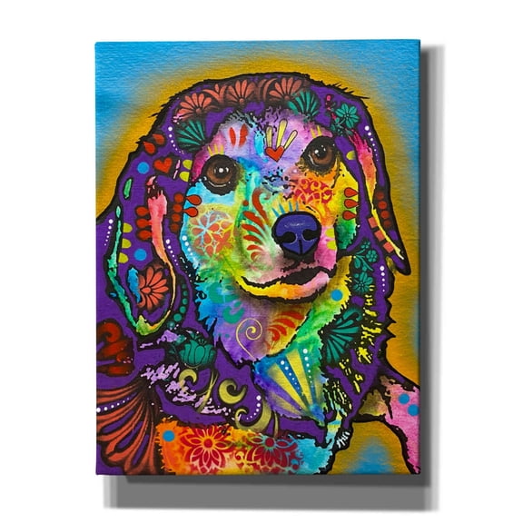 Epic Graffiti 'I Love You Daddy' by Dean Russo, Canvas Wall Art, 12"x16"