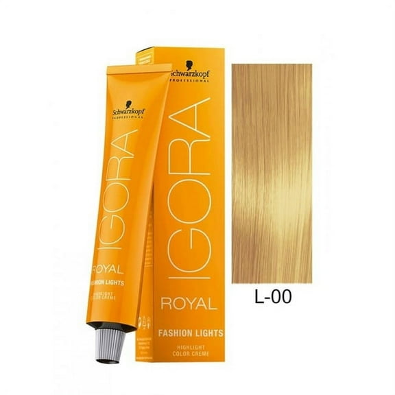 Schwarzkopf Pro Igora Royal Fashion Lights Hair Color (L-00 Blonde Natural)