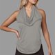 thumbnail image 2 of Tops deportivos,Vestido informal sin mangas con cuello en V para mujer, mezcla de poliéster, ligero y cómodo, ideal para el hogar, sopatenor, 2 of 9