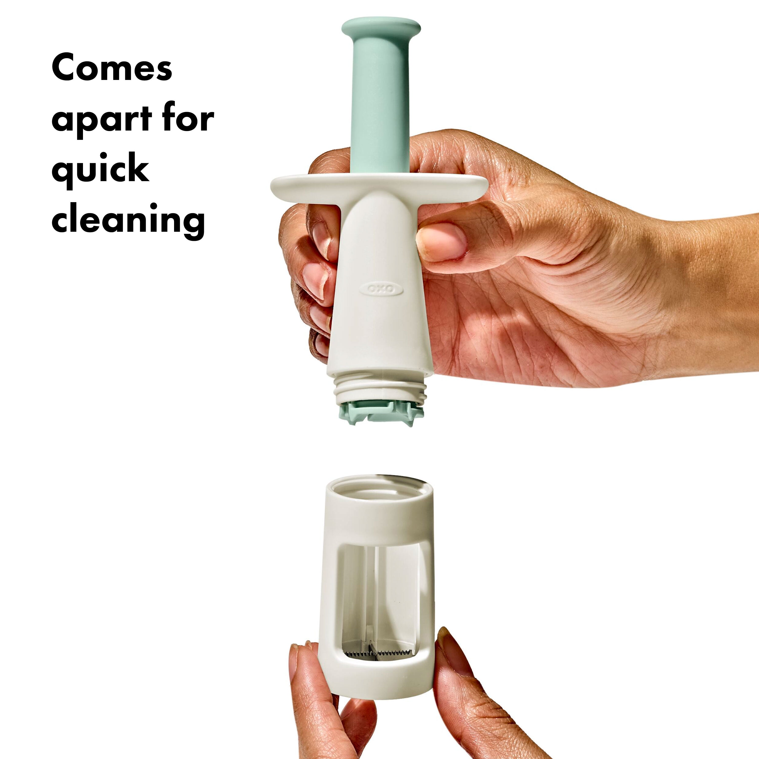 OXO Tot Grape Cutter Slicer, Opal