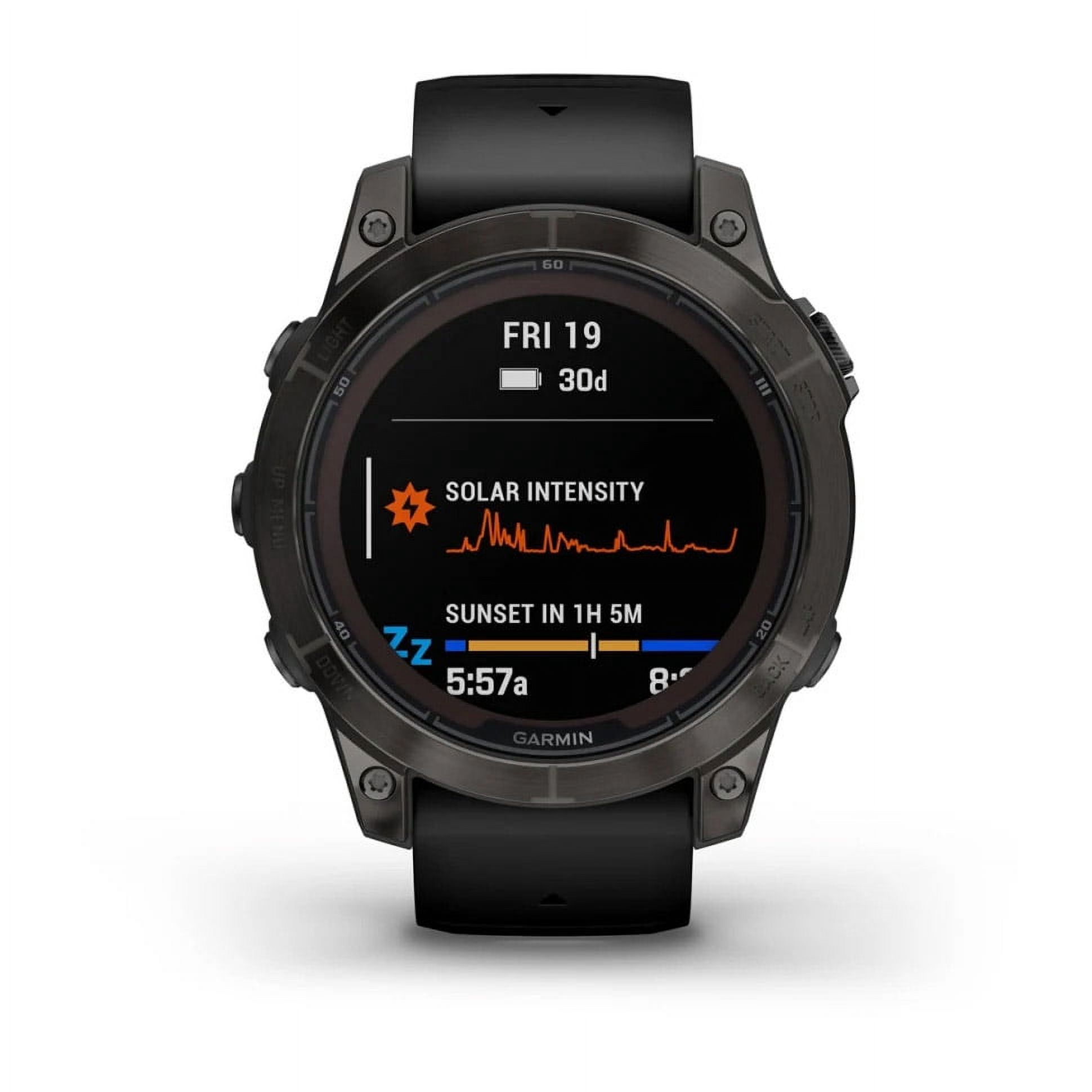 Garmin Fenix 7 Pro Sapphire Solar 47 MM, Carbon Gray DLC Titanium